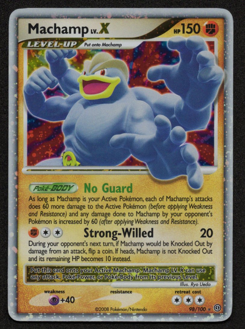 Machamp Lv.X 98/100 (NM) (Stormfront)